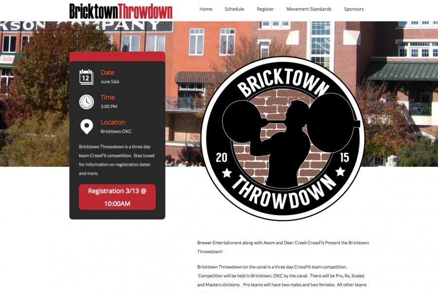 bricktown throwdown web design