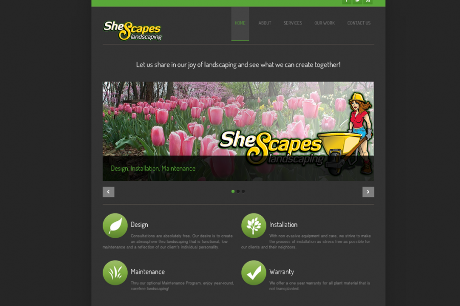 she scapes website
