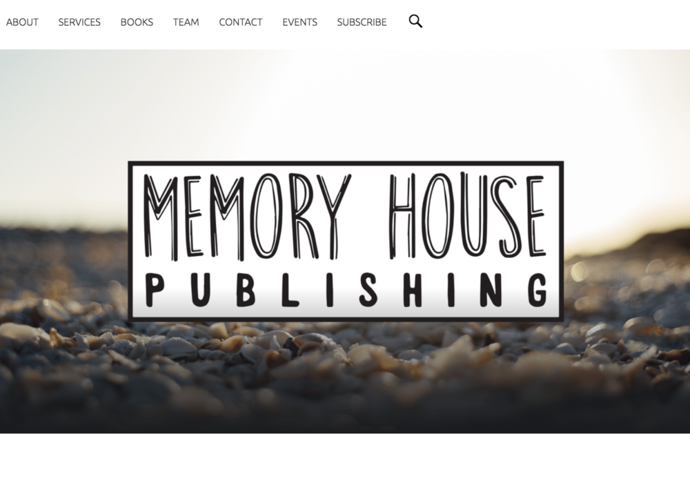 memory house publishing website